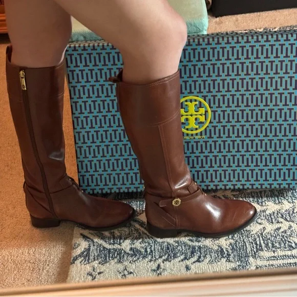 Tory Burch Brita Riding Boot - Picture 3 of 13